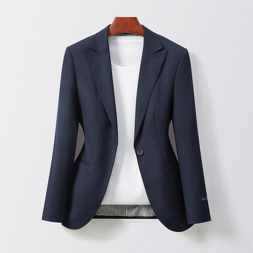 【西装+裤子】罗蒙女士大气抗皱免烫职业套装女气质显瘦干练西服正装 商品图2