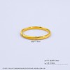 【限时克减150元】足金999 #条戒 #超轻 5G超轻黄金固口空心CNC波光圈戒猫眼条戒(AG5GJZ00186)（预售产品下单后不退款不退货不换货不补差价） 商品缩略图3