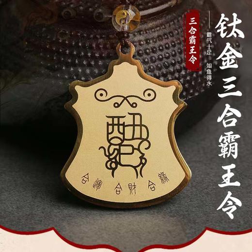 【玺灵阁】三合生肖令牌 商品图0