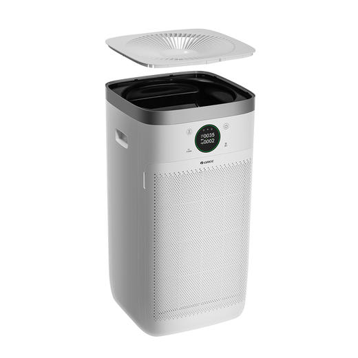 【预售】格力·除甲醛空气净化器  KJ680G-A01 白+银色 商品图3