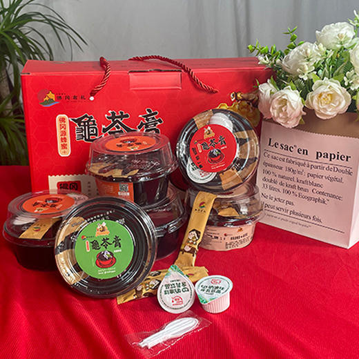 佛冈源蜂蜜龟苓膏6杯 礼盒装 商品图0