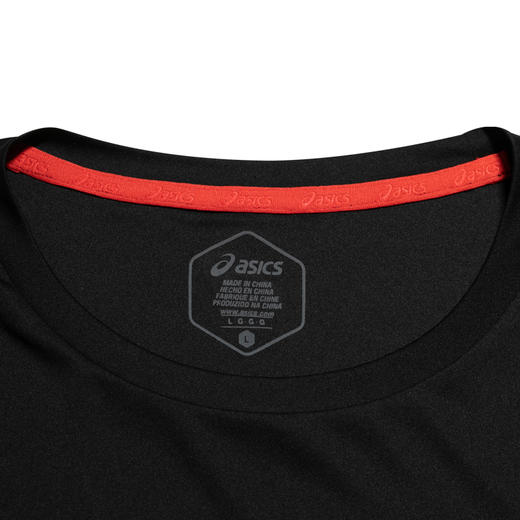 ASICS亚瑟士男子T恤男式针织透气套头圆领跑步短袖T恤2011C856 商品图5