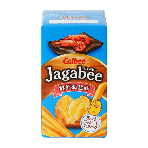 Jagabee 새우 해염맛 감자스틱 75g 商品图0