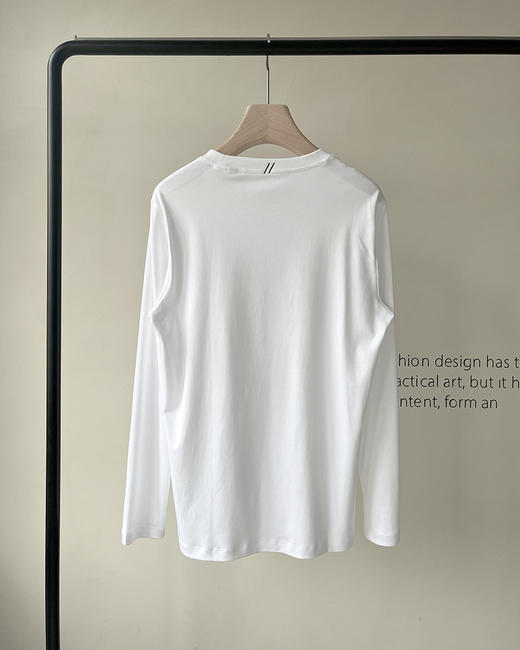 THS 1.20-限时 B家 马术骑士徽标贴花 圆领长袖T恤 2色 QH396 商品图11