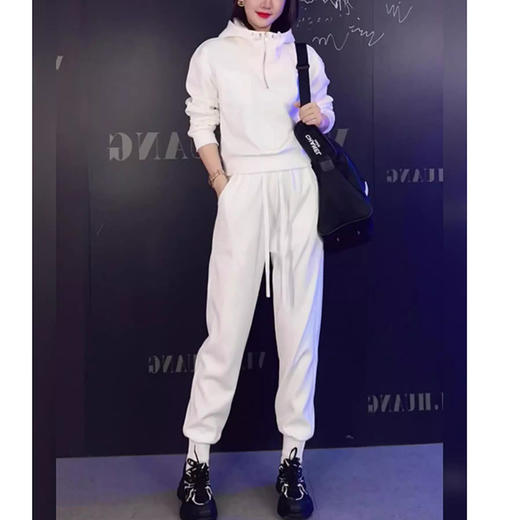 裁缝学苑AX161新款连帽卫衣运动裤纸样女装套装上衣卫裤子版型 商品图5