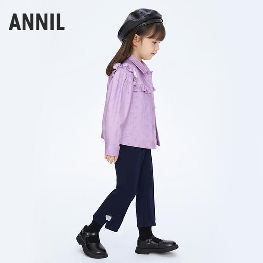 【实体店同款】女童时尚洋气学生夹克外套新款安奈儿童装XG415571 商品图2