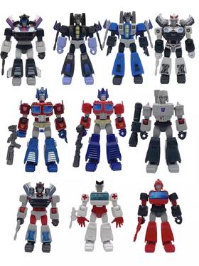 布鲁可克变形金刚盲盒积木人偶群星版擎天柱第一二弹男孩手办玩具/DFS-BLK-71100/71102