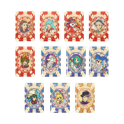 《非人哉官方店》好戏开场系列马口铁徽章动漫周边吧唧盲盒挂饰摆件 商品图5