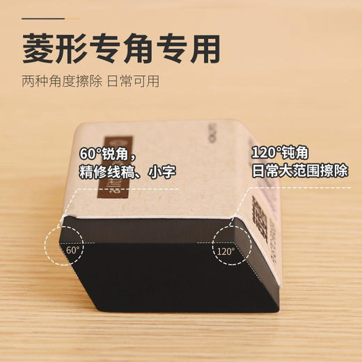 国誉WSG-ERSH1菱菱擦橡皮（颜色随机） 商品图1