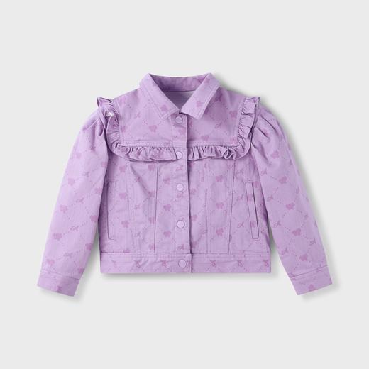 【实体店同款】女童时尚洋气学生夹克外套新款安奈儿童装XG415571 商品图4