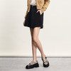 谜底A型直筒裤女2024春季新款简约时尚百搭休闲拼接短裤241MK0072 商品缩略图1