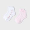 【专区任选2件49元】女童透气干爽短袜两双装新款安奈儿童装实体店同款JG417576 商品缩略图1