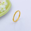 【限时克减150元】足金999 #条戒 #超轻 5G超轻黄金固口空心CNC波光圈戒猫眼条戒(AG5GJZ00186)（预售产品下单后不退款不退货不换货不补差价） 商品缩略图0