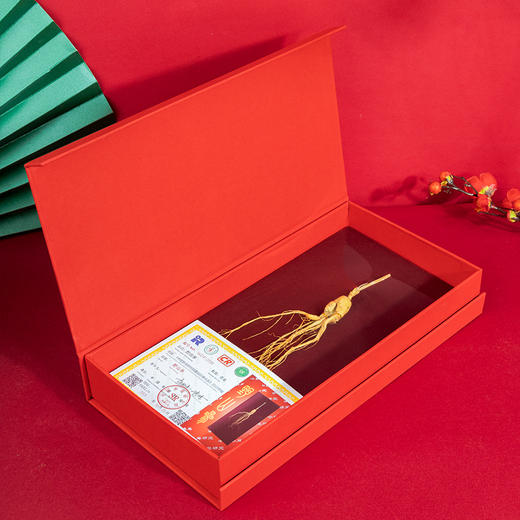 张太和野山参5g（1支）礼盒 长白山产 可煲汤 商品图2