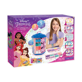 make it real美益睿 迪士尼公主5合1百变创意DIY玩具套装MIRC4214