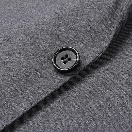 【西装+西裤】罗蒙男士西服套装通勤商务婚庆两件套简约正装套装男灰色西装 商品图4