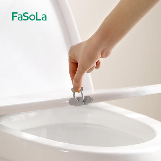 FaSoLa卫生间马桶提盖器掀马桶盖把手防脏硅胶马桶拉手揭盖器神器 商品图11