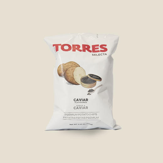 多瑞士牌鱼子酱味薯片 125g 商品图0