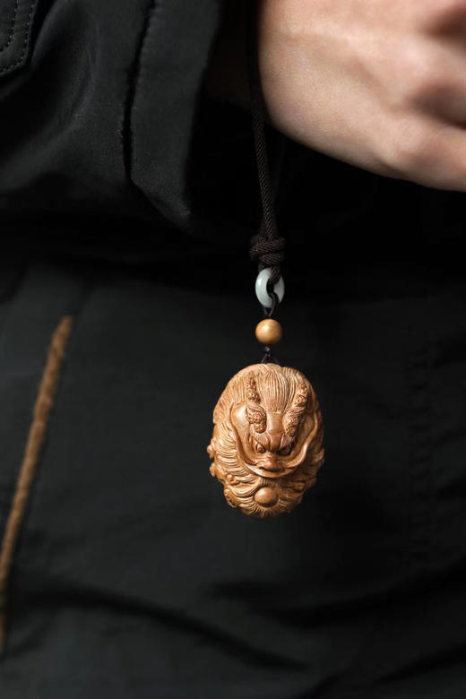 飞龙吐珠°老山檀香挂件手把件 商品图8