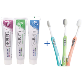 牙膏牙刷随机组合