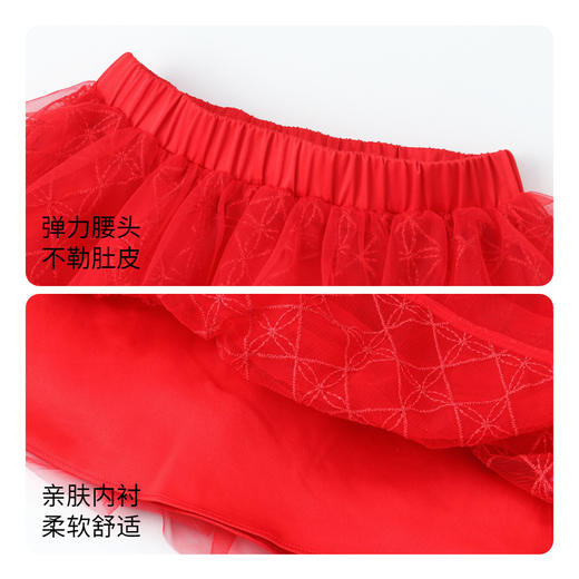 【实体店同款】女童网纱短裙裙子新款安奈儿童装XG413603 商品图4
