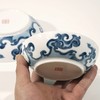 不仁斋 人气新款釉中贴花青花云纹 青花盘 餐盘 餐具 商品缩略图4