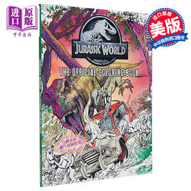 预售 【中商原版】侏罗纪世界 涂色书 英文原版 Jurassic World The  Coloring Book Insight Editions 涂色书 影视相关