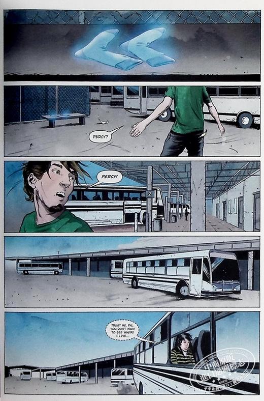 预售 【中商原版】波西杰克逊与神火之盗 英文原版 The Lightning Thief Rick Riordan 奇幻与科幻 流行小说 图像小说 商品图6