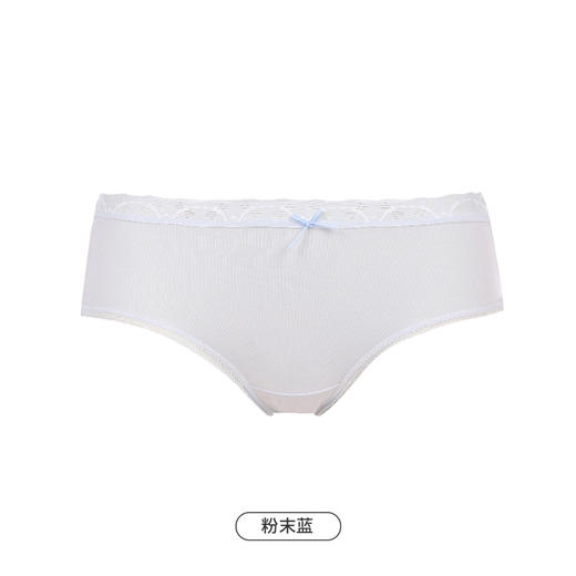 都市丽人基础系列舒肤棉内裤女纯棉女士内裤低腰平角内裤LK45B1 商品图7