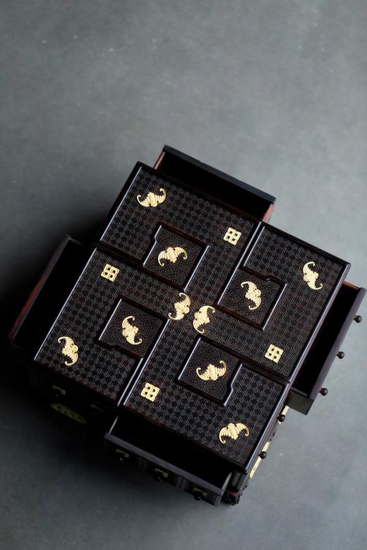 万字有福°酸枝×瘿木多宝盒 商品图4