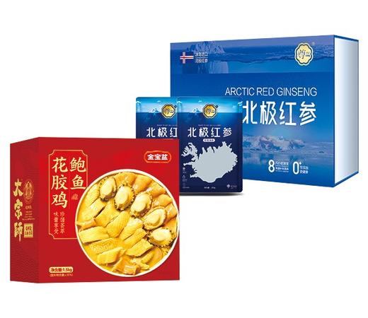 金宝盆鲍鱼花胶鸡礼盒1.5kg 商品图0