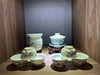 景德镇陶瓷 国瓷红叶 8头全手工青釉五彩祥云茶具 商品缩略图0