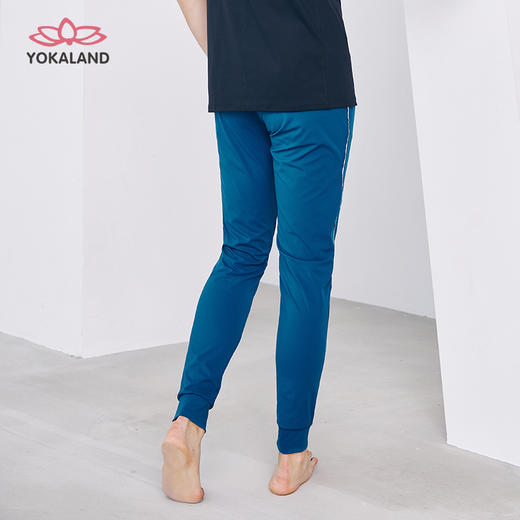 YOKALAND/优卡莲男士运动长裤EPM058反光条拼接跑步健身休闲裤 商品图3