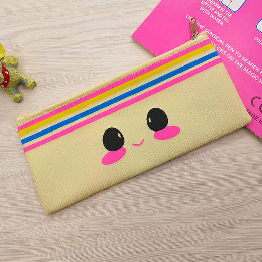 【9.9/任选2件！】儿童卡通帆布笔袋小学生笔袋，可爱文具袋简约铅笔袋牛津布笔袋，小身材大容量，满足更多储存空间！ 商品图10