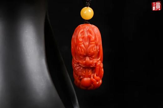 南红【瑞龙戏珠】吊坠 配精美编织挂绳 商品图2