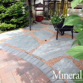 雅典娜灰碎拼-大（2~3片/M²）