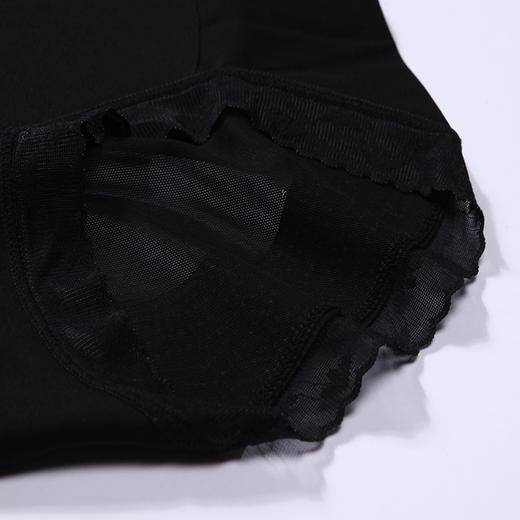 都市丽人塑身轻塑美臀收腹提臀内裤女蕾丝女士内裤高腰三角内裤LK44A6 商品图2