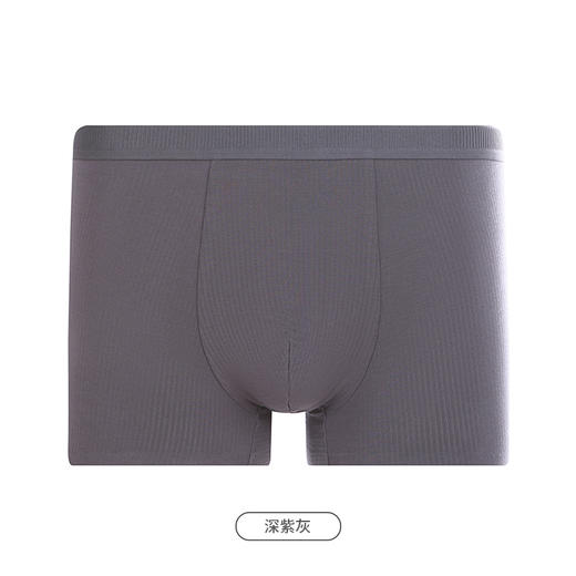 都市丽人都市锋尚简约基础内裤男50S莫代尔男士内裤平角内裤FK4CA9 商品图11