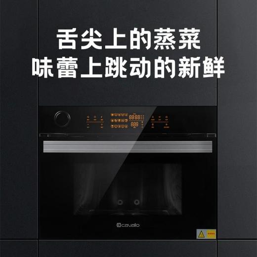 佳威路45升嵌入式无蒸汽智能款电蒸箱DSX45C.ZW-N11N1 商品图0