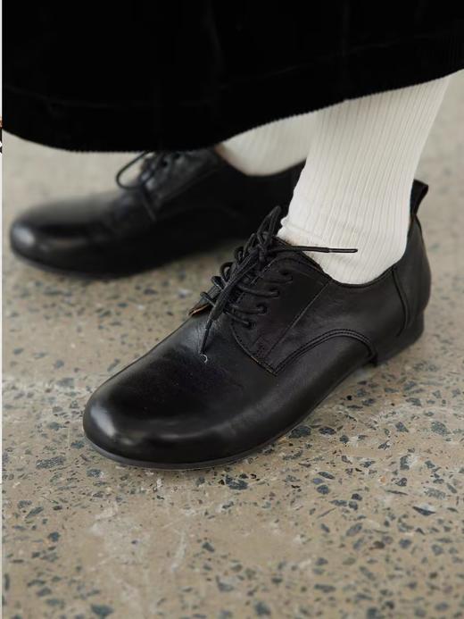 步履不停/3D79005C/三色羊毛真丝坑条中筒袜 商品图4