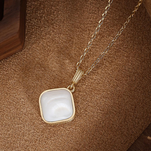 Ancient Rome古罗马时期 | 方形白贝项链 商品图2