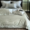 北欧风亲肤舒适轻奢工艺款全棉四件套夏季裸睡纯棉床单被套床品 商品缩略图2
