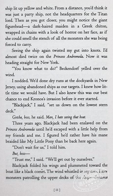 波西·杰克逊和奥林匹斯英雄5本套装 di一部 英文原版 Percy Jackson boxed set Rick Riordan 科幻小说 商品图7