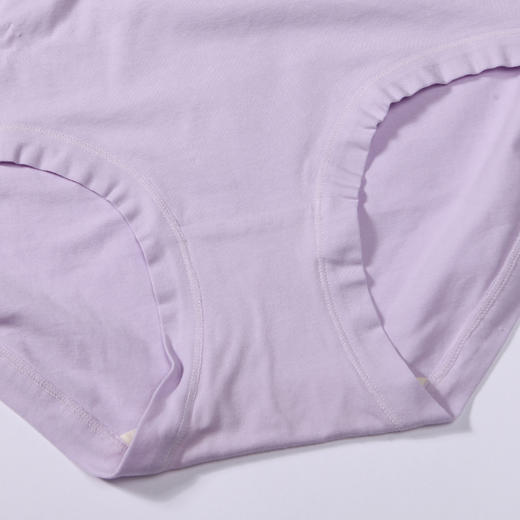 都市丽人基础系列宽版包覆内裤女棉质女士内裤中腰平角内裤LK45A3 商品图7