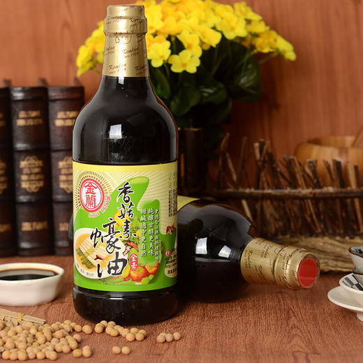 中国台湾金兰香菇素蚝油1000ml/033644 荤素皆可食用鲜香入味多种用途 商品图0