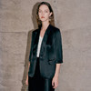 EITIE爱特爱春季新款大气纯色七分袖西装外套女7303011 商品缩略图3