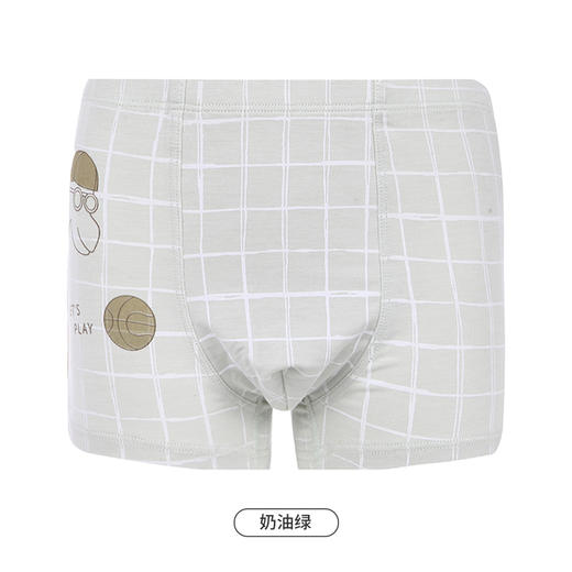 都市丽人眯雅佳时尚系列纤柔绵男童人棉童装内裤儿童平角内裤JK4B06 商品图6