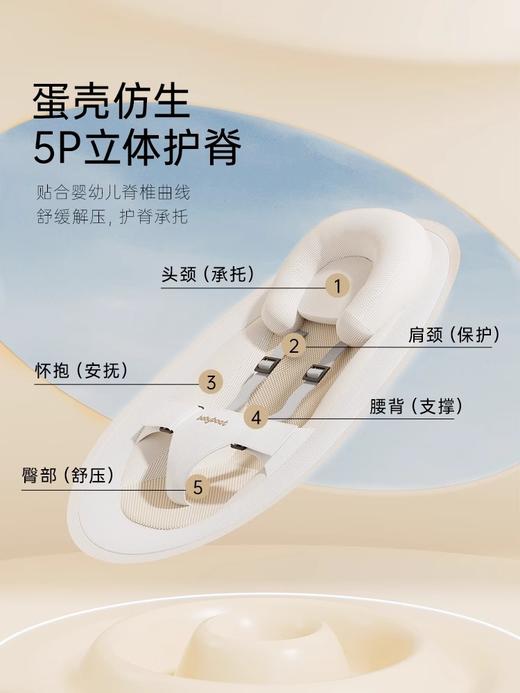 【分销专属链接】babyboat贝舟哄娃神器婴儿摇摇椅安抚新生儿摇床宝宝电动哄睡摇篮 商品图1