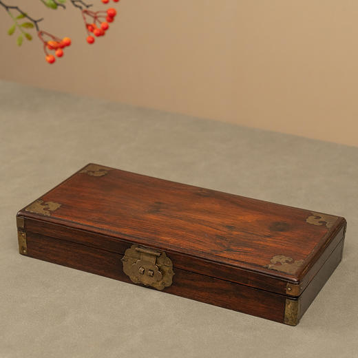 清 红木拜帖盒 商品图1