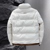PX-8835码羽绒服男女同款白鸭绒拼色立领保暖外套 商品缩略图2
